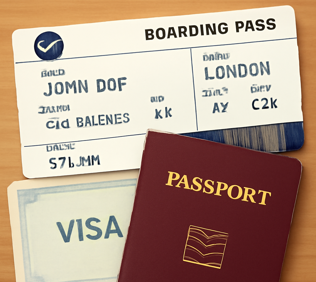 Dummy Flight Ticket For Visa