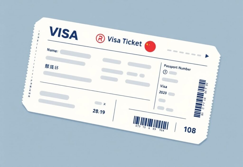 Dummy ticket for visa